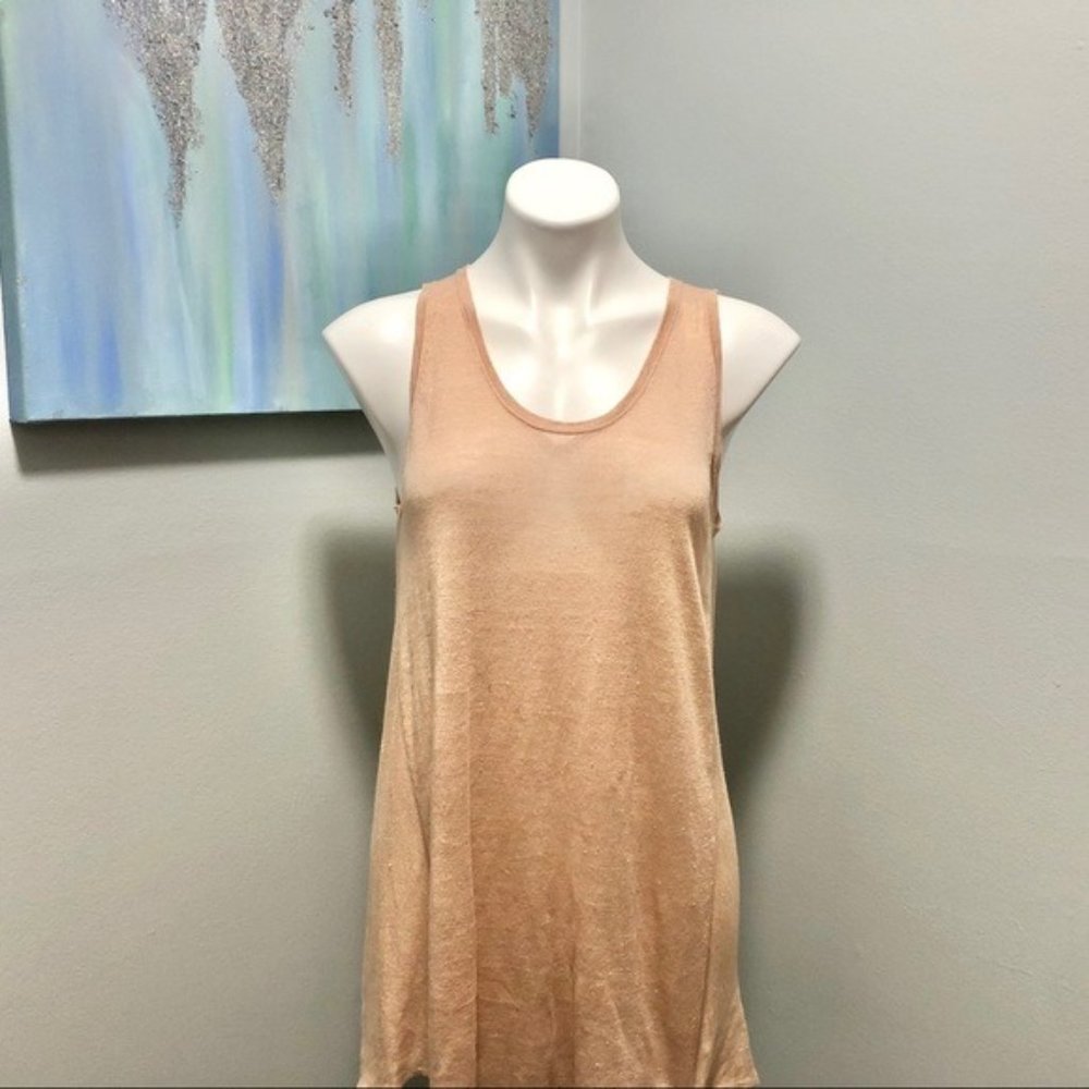 Inhabit 100% Linen Tank Tunic